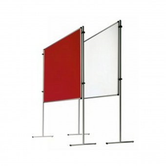 Stecktafel, Stoff/Whiteboard, 120x170 cm HxB 